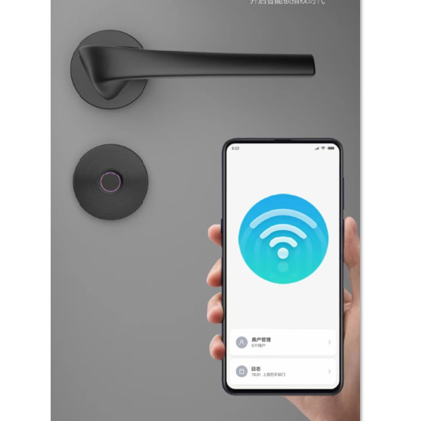 Semiconductor Fingerprint Unlock Door Smart Look Door Home