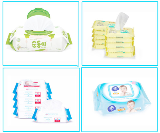 120Pcs Wet Tissue Making Machine For Women Automatic High Speed Packing Line