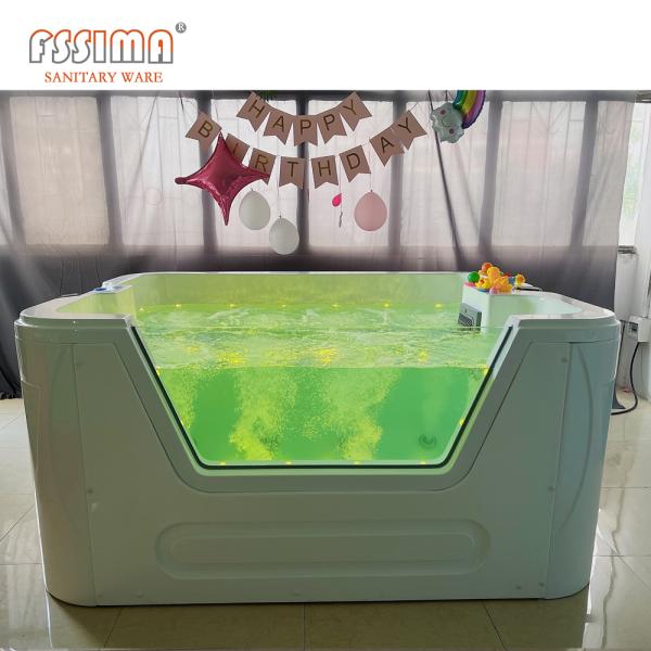 Freestanding Baby SPA Bathtub Combo Massage Multifunctional With Computer Control
