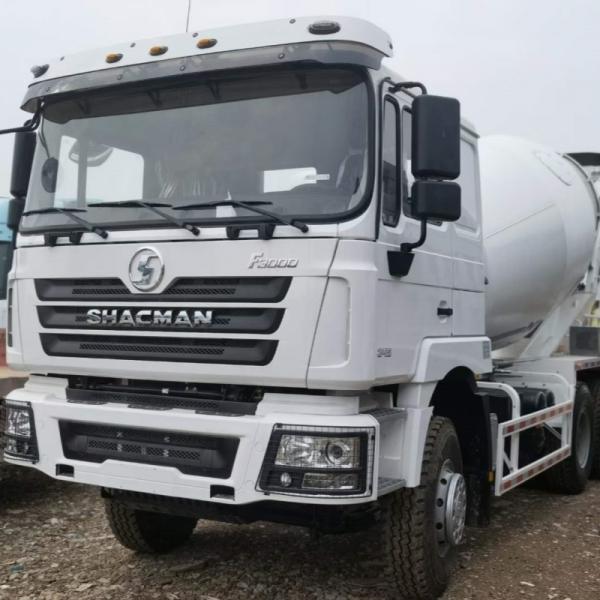 6X4 340HP 8m3 Cement Concrete Mixer Truck Shacman 10m3 12m3 Cement Mixer Truck