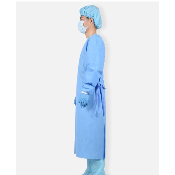 ISO13485 Safety Protection Smms Sterile Surgical Gown For Medical