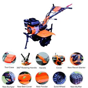 Cheap GT1000-H Mini Power Gear Tiller 750 - 1000mm Tilling Width wholesale