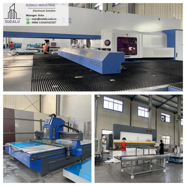 SUDALU Metal Interior Decorative Divider Screen Panel Aluminum Partition Perforated Panel