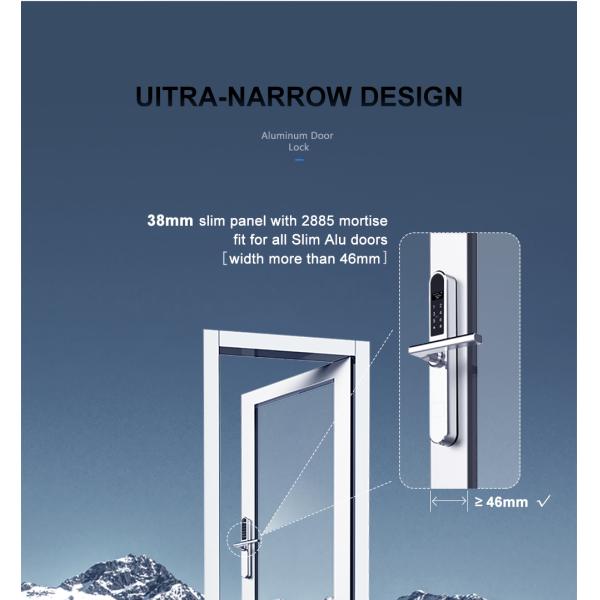 RFID Card Aluminium Door Lock C Class Lock Core Save Energy Durable