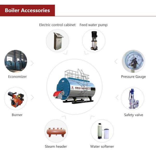 Low Pressure Oil Hot Water Boiler Horizontal Style Electrical Control CE Certification