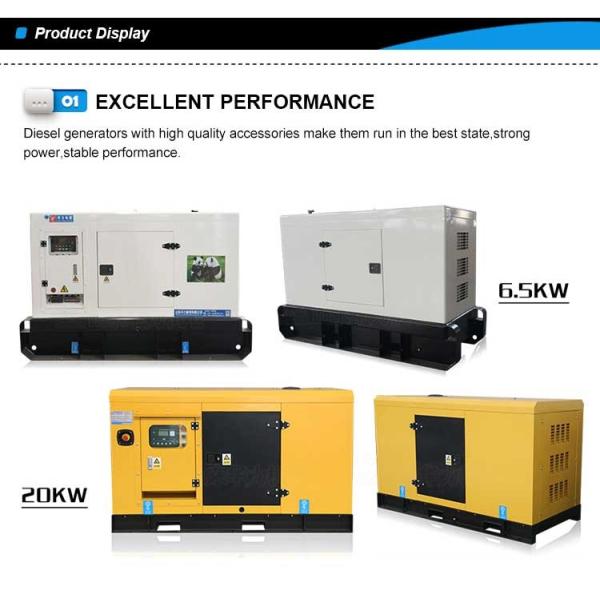 3 Phase Silent YUCHAI Diesel Generator 60kw 75kva Multipurpose