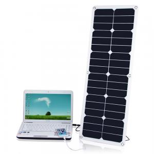Cheap PET Laminated 40W Flexible Solar Panels For Laptop Charging wholesale