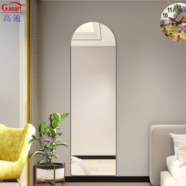 Modern Wall Mirror for Morden Style Bathroom Full Glass Make Up Home Decorative Sticker