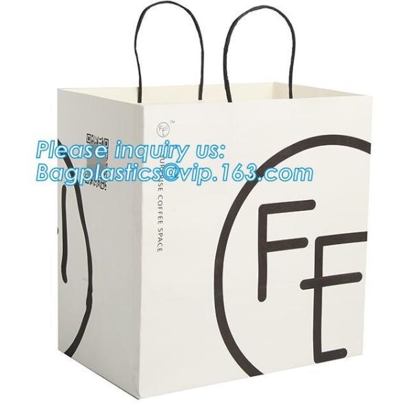 MULTIPURPOSE Holiday Gift Bags Shopping CMYK Eco Retail Packaging 100% Recyclable Kraft Paper Wedding Welcome Bags