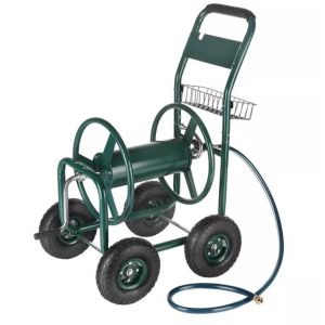 Cheap Make Watering Your Garden a Breeze with this Green Garden Hose Reel Cart and Ergonomic Handle wholesale