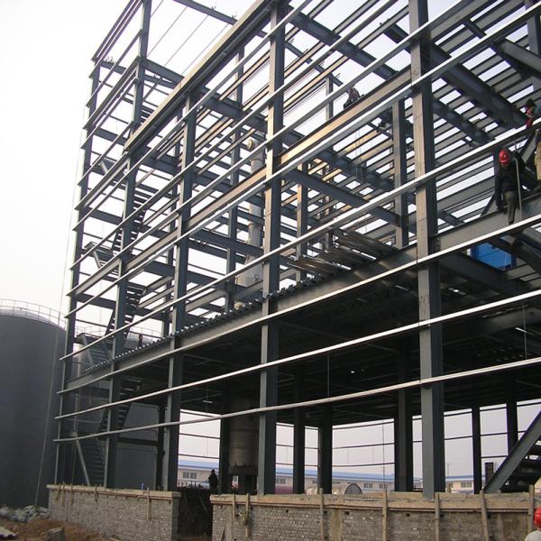 Prefab Steel Structure Warehouse Q235 Q355 Steel Frame
