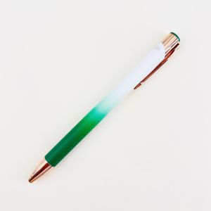 Creative Gradient Aluminum Ballpoint Pen Colorful Spray Painting 0.35mm Writing
