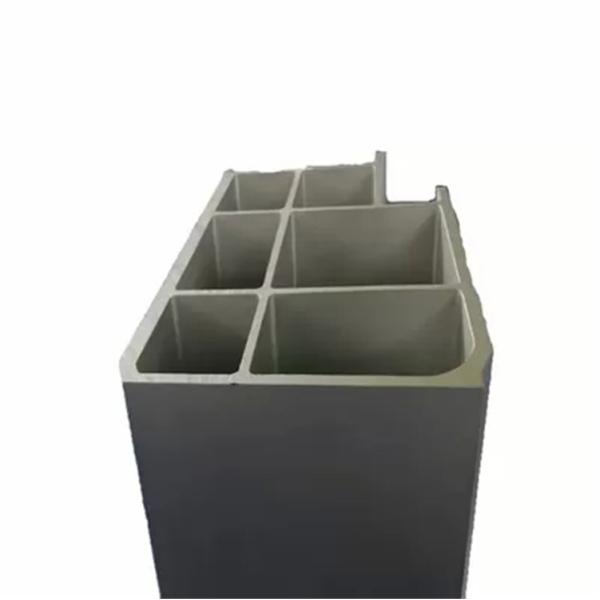 6063 6060 T6 Aluminium Industrial Profile High Hardness Rail Transit