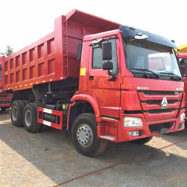 SINOTRUK HOWO Dump Truck 336HP 6X4 10 Tire For Construction Site