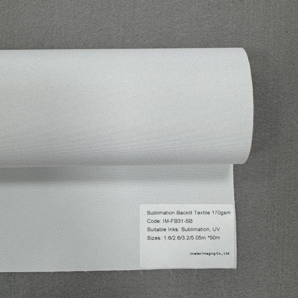 Matte Light Box Waterproof Backlit Textile Sublimation UV Ink Fabric Roll