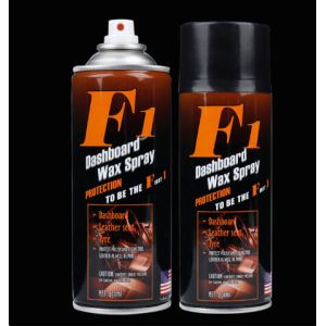 F1 Car Care Aerosol Dashboard Wax Polish Spray