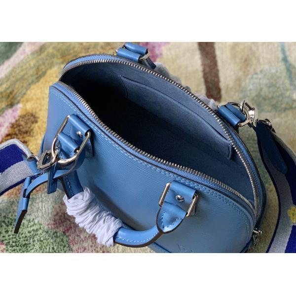 M57540 Water Ripple Alma BB Genunie leather Shell Shape Handbag