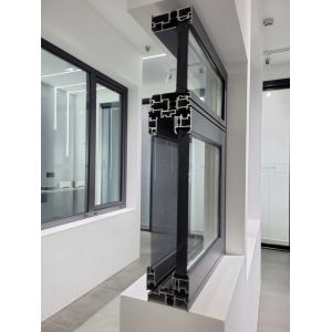 Cheap Home Casement Windows Aluminium Glass Window 4mm-12mm Glass Thickness wholesale