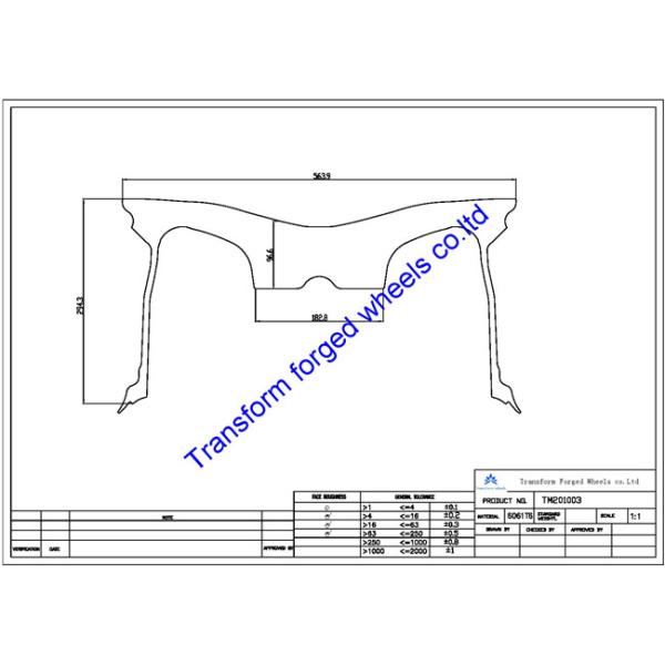 TM201003 20X10 inches forged wheels monoblock wheels blanks Dimple style barrel and rims