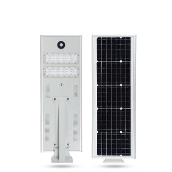 Intelligent 60 Watt Led Solar Street Light 100lm/W Solar Battery Street Light