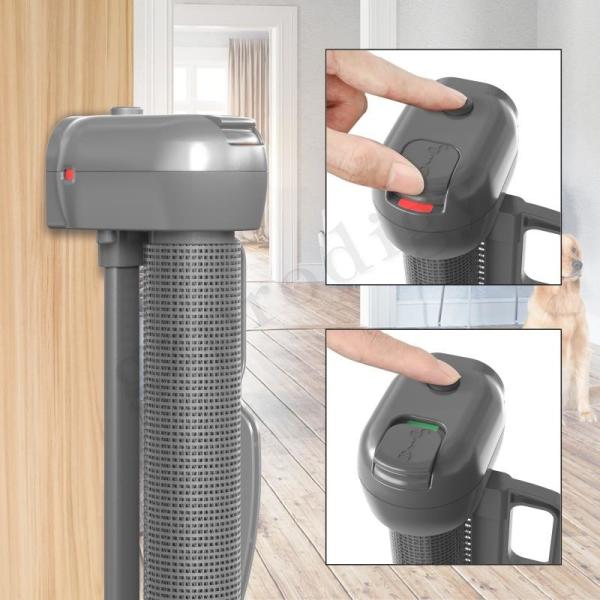 Prodigy Indoor Retractable Baby Safety Gates 33" Tall 71" Wide ABS PVC Material