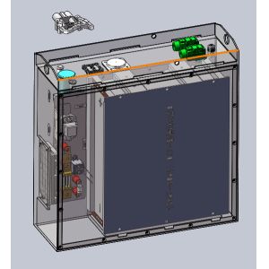 China 25.6V 270Ah Electric Lift Truck Batteries IP54 560mmx263mmx510mm on sale