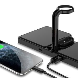 Cheap 6in1 Multi Function Pen Holder Wireless Charger Fast Charging For Apple wholesale