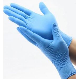 Oil Resistance Disposable Latex Surgical Gloves , Medical Vinyl Gloves