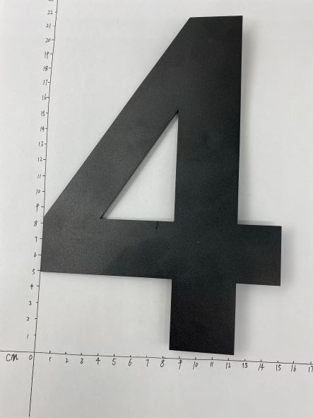 Custom Number Sign Backlit House Stainless No MOQ CE RoHs Certification