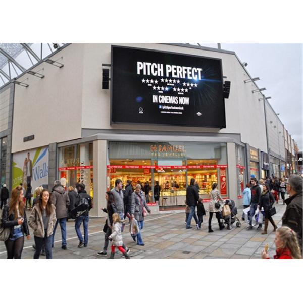 SMD3535 P10 6500cd/sqm LED Advertising Screens For Train Station