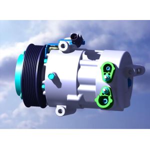 Cheap 160cc 12v Electric Automotive Air Conditioning Compressor wholesale