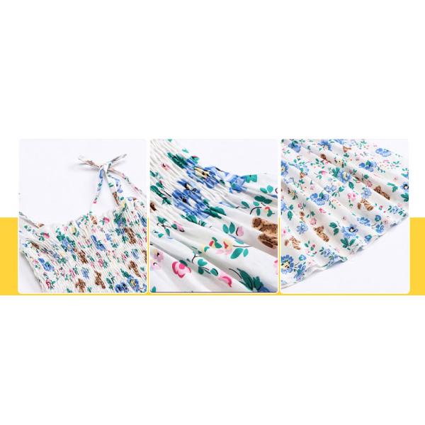 Little Girls Rainbow Beach Sundress Children's Dress Clothing