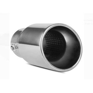 Cheap ISO Bolted On 3x4x9 Inch Chrome Tailpipe Tips wholesale