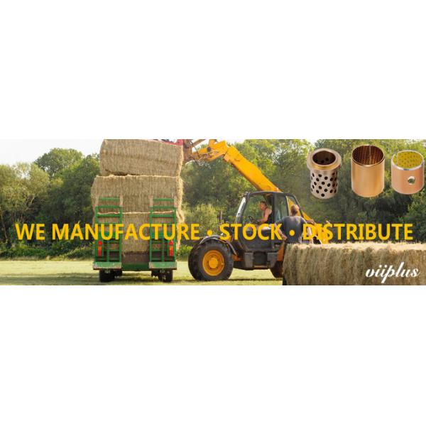 Cast Bronze Bushings Solid Lubricant Bearings Hydraulic Equipment Components For Cylinders