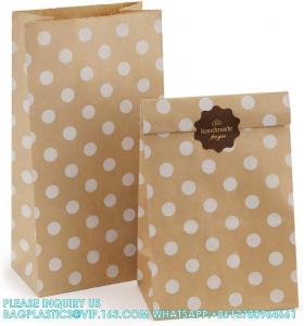 Cheap Kraft Paper Bags, Cookie Sleeves Snack Bags, Bread Bag, Craft Bags, 100% Recycled Kraft Paper Brown Lunch Bags wholesale