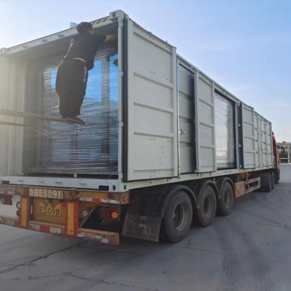 Steel Door Wooden Hotel Shop Folding Expandable Prefabricated Container Casa Homes House