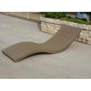 Luxury Rattan Sun Lounger