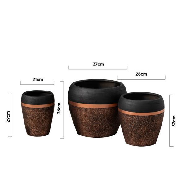 Unique design garden planter creative indoor outdoor succulent pot home decor ceramic flower pots in bulk
