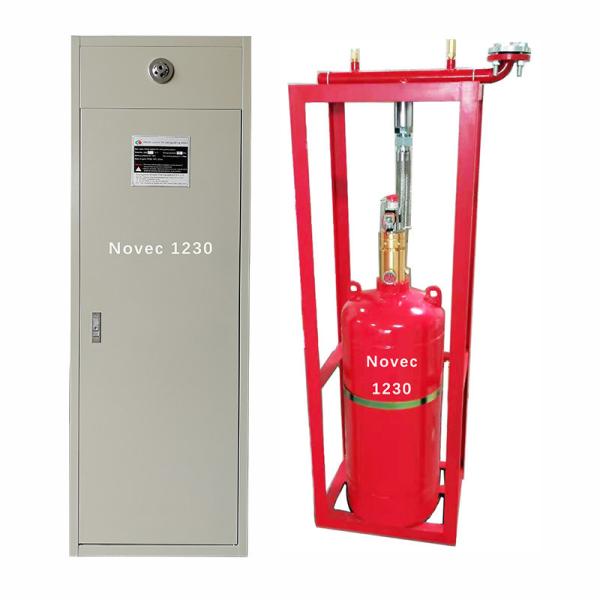 Steel Cylinder NOVEC 1230 Fire Suppression System Clean Gas and Environmentally Friendly
