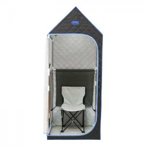 Cheap Black Portable Full Body Sauna Tent 1 Person Spa Sauna Room wholesale