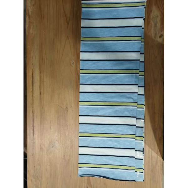 Comfortable And Skin-Friendly，Soft And Natural Striped Material Fabric For Casual Wear