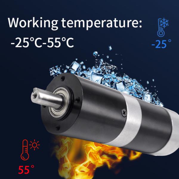 5A 24V DC Servo Motor High Torque With Brake Servo Motor Planetary Gearbox