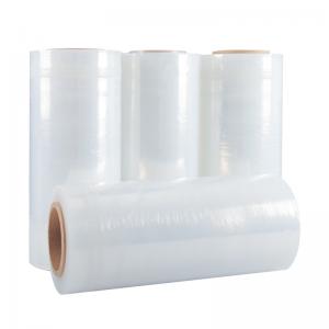 China Custom Lldpe PE Stretch Film Wrap Roll For Pallet Packing on sale