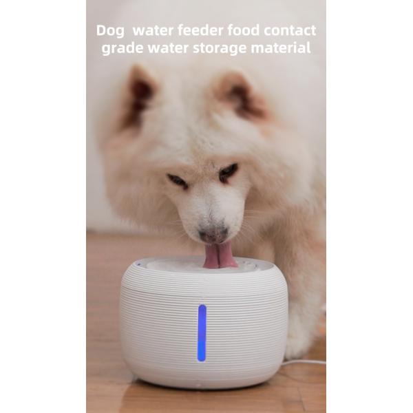 Smart Pet Water Dispenser Cat Stainless Steel Circulating Filter Usb Charging