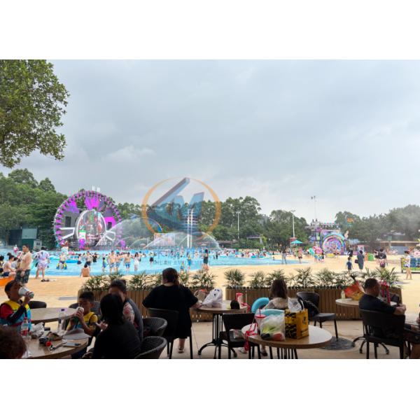 Low Noise Wave Pool Machine 6-8 Types Wave For Outdoor Amusement Park