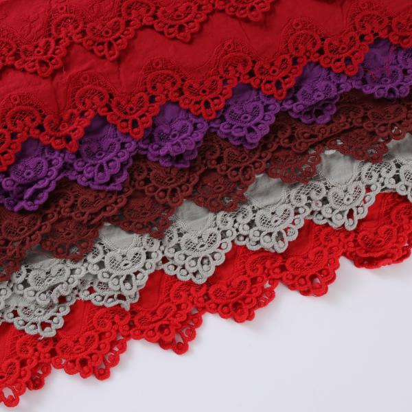 Underwear Garment Embroidery Lace Fabric