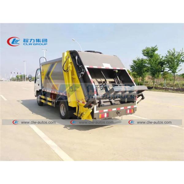 ISUZU 600P 5cbm Hydraulic Garbage Compactor Vehicle