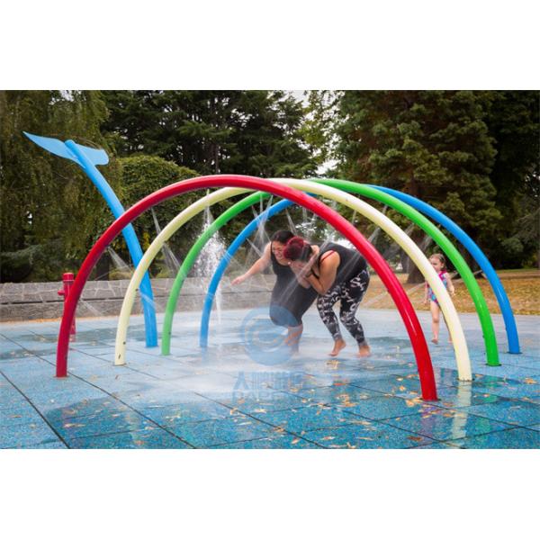 OEM Children Water Play Equipment Rainbow Arches Set For Sale