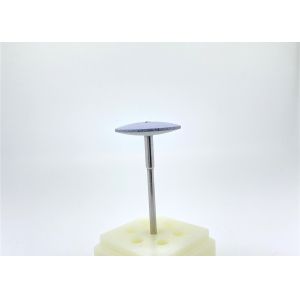 Dental silver Diamond Grinding Stones Knife Edge Silicone Rubber Polishing