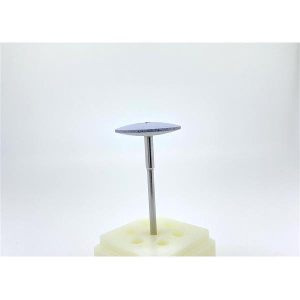 Dental silver Diamond Grinding Stones Knife Edge Silicone Rubber Polishing